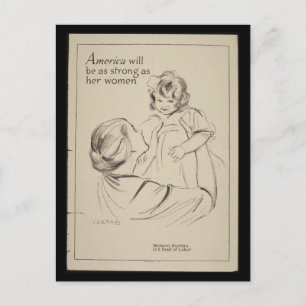 Cartão Postal Poster de América_será_as_propaganda