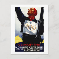 poster de anúncio dos Jogos de inverno da Olimpiad