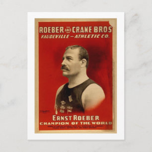 Cartão Postal Poster de atletismo