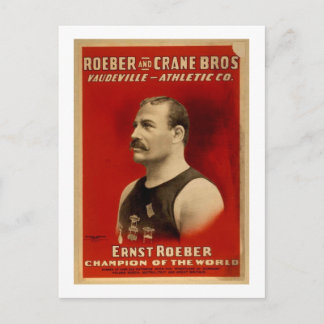 Cartão Postal Poster de atletismo