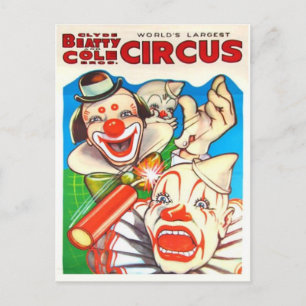 Cartão postal Poster de Circo