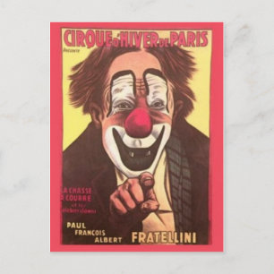 Cartão postal Poster de Circo
