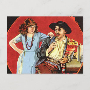 Cartão Postal Poster de Filme dos Dias de Escarlet