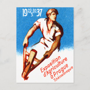 Cartão Postal poster de Praga 1937