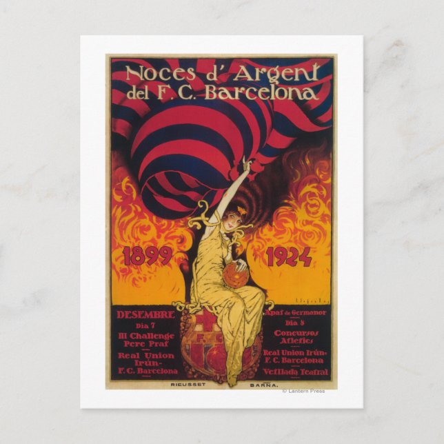 Cartão Postal Poster de Promo de Futebol (Frente)