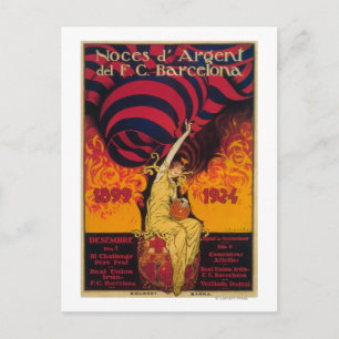 Cartão Postal Poster de Promo de Futebol