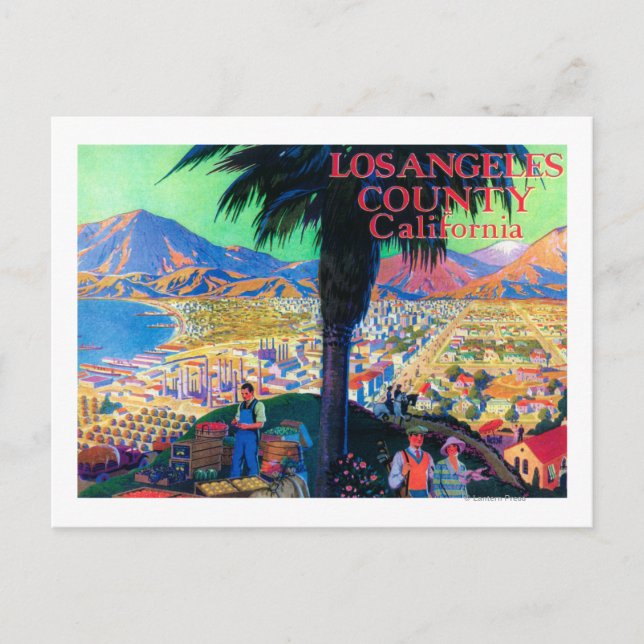 Cartão Postal Poster de turismo nº 1 (Frente)