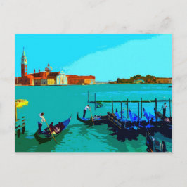 Cartão Postal Poster de Venice Landscape
