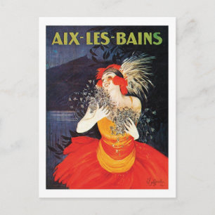 Cartão Postal Poster de viagens Aix Les Bains