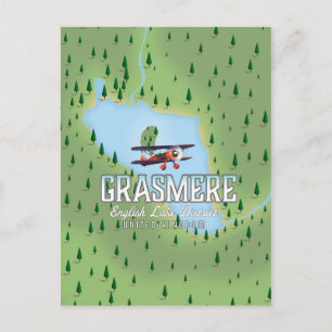 Cartão Postal Poster de viagens de Esqui do Cazaquistão Shymbula