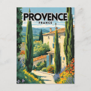 Cartão Postal Poster de viagens Provence France