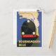 Cartão Postal Poster de Viagens vintage de Bournemouth Belle (Frente/Verso In Situ)