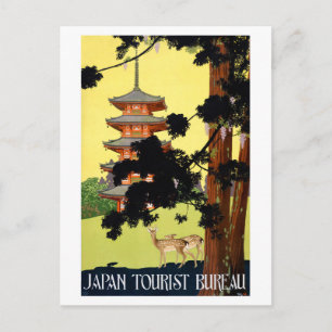 Cartão Postal Poster do Japão restaurado