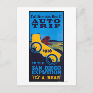 Cartão Postal Poster do Promocional Expo