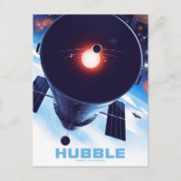 Poster do telescópio espacial Hubble.