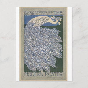 Cartão Postal Poster Postal do Schnriber Modern Vintage