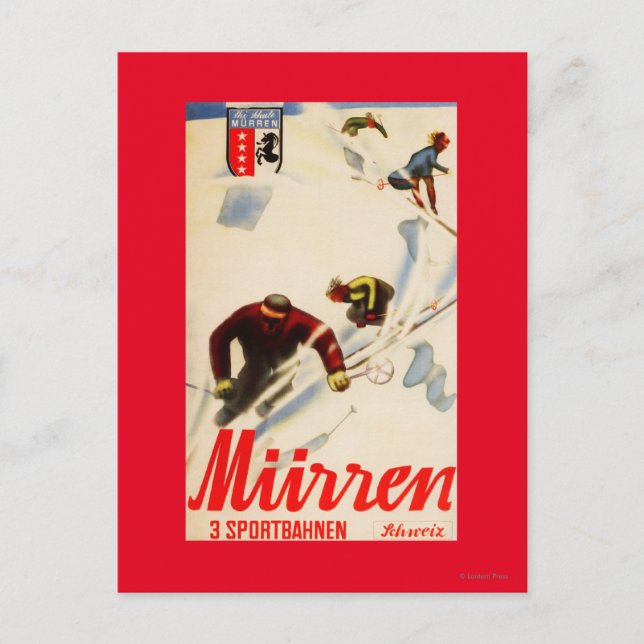 Cartão Postal Poster Promocional Inferno Races (Frente)