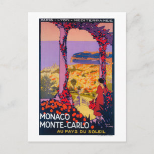 Cartão Postal Poster Promocional viagem