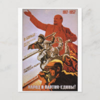 Posters da propaganda de União Soviética da guerra