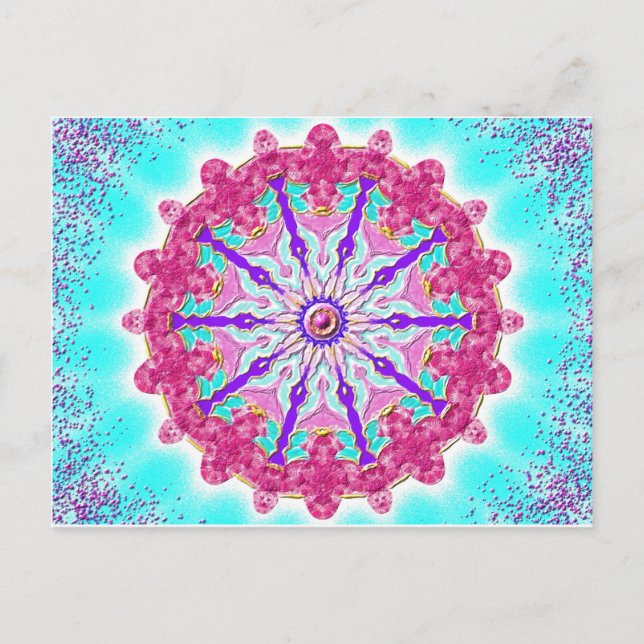 Cartão Postal Postkarte 04 "O amor está no ar" (Frente)