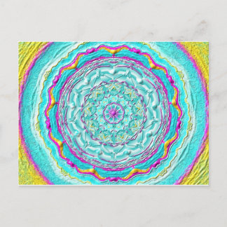 Cartão Postal Postkarte 06 "O Poder do Ciano"