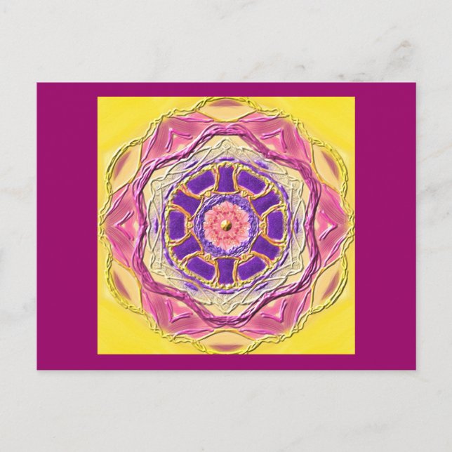 Cartão Postal Postkarte 17 "Rei da Cura" (Frente)