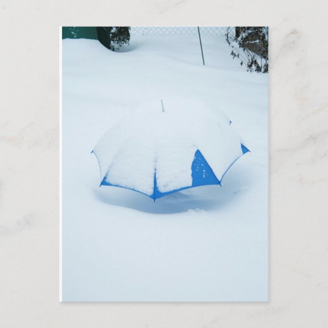 Cartão Postal Postkarte - Eingeschneit II (Frente)