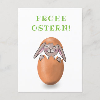Cartão Postal Postkarte Frohe Ostern