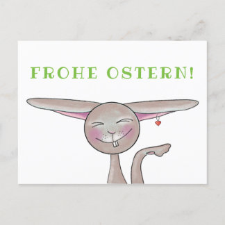 Cartão Postal Postkarte Frohe Ostern