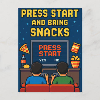 Cartão Postal Postkarte für Retro-Gamer-Freunde