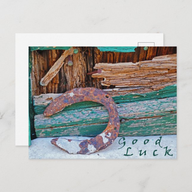 Cartão Postal Postkarte "Good Luck" (Frente/Verso)