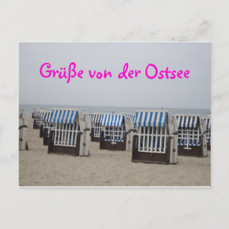 Cartão Postal Postkarte Ostsee