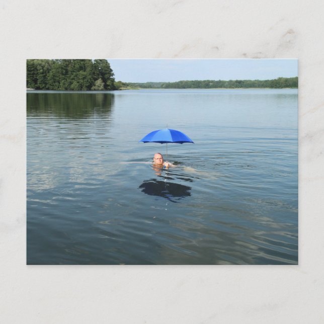 Cartão Postal Postkarte - Retðschirm (Frente)