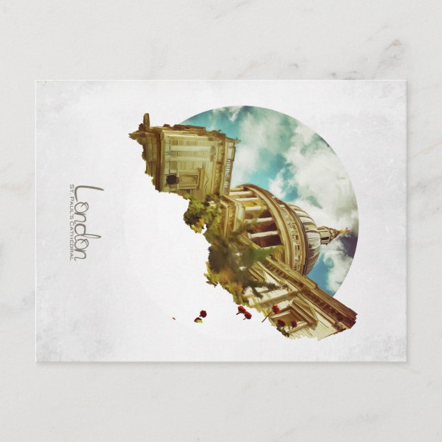 Cartão Postal Postkarte Rua Paul (Frente)