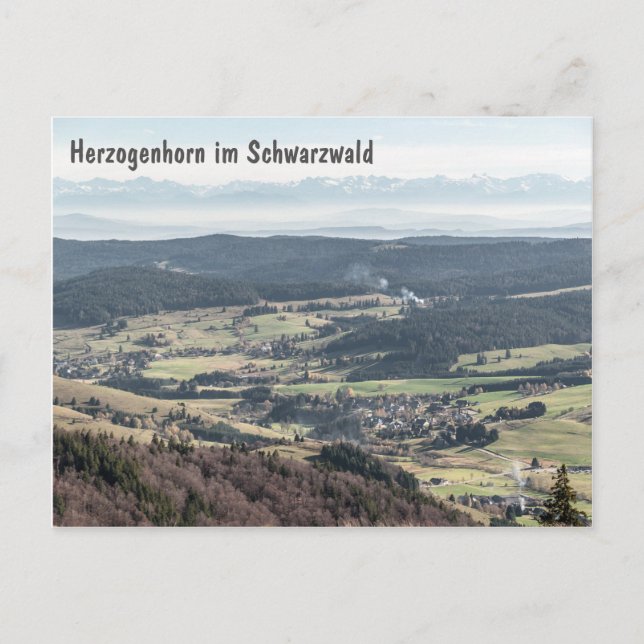 Cartão Postal Postkarte Schwarzwald (Frente)