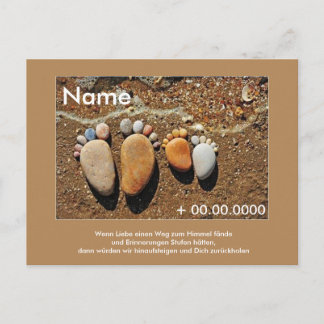 Cartão Postal Postkarte Sternenkind