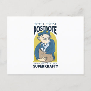 Cartão Postal Postman