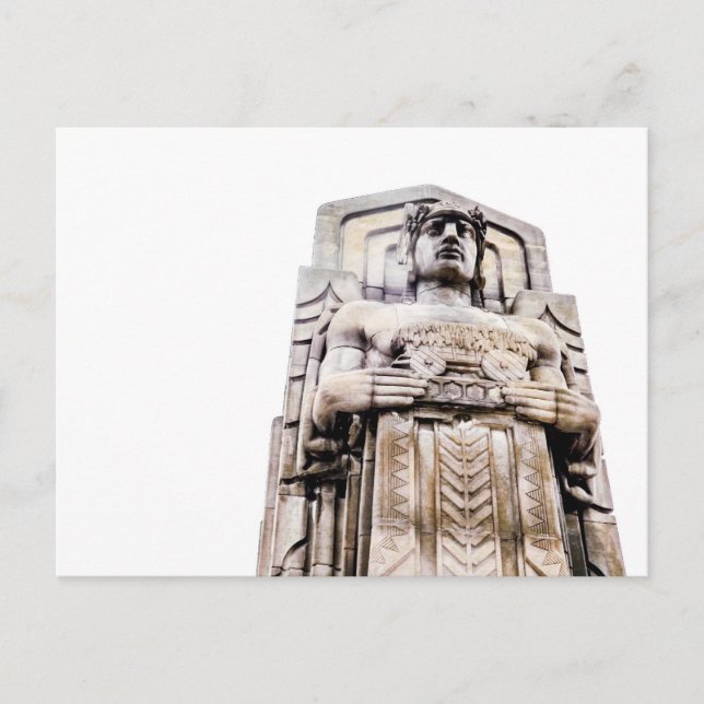 Cartão Postal Posto da ponte Cleveland (Frente)