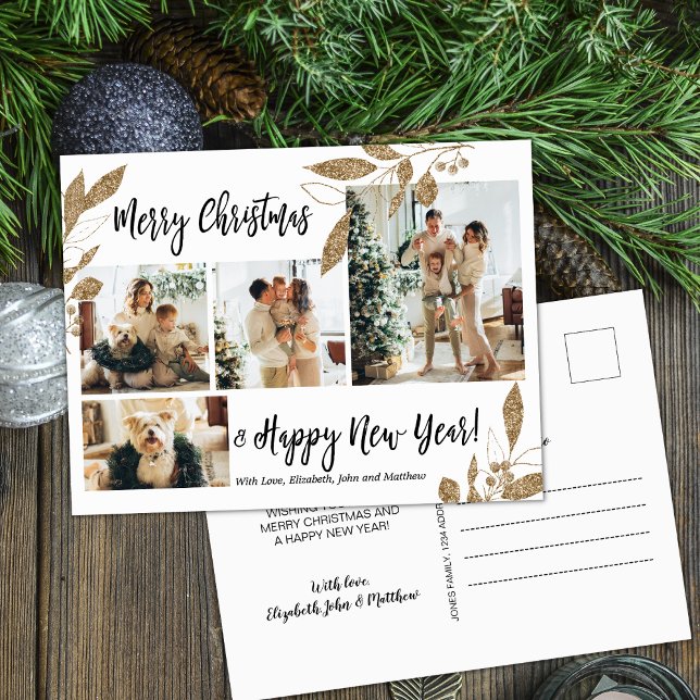 Cartão Postal Posto de Natal para Colagem de Fotografias da Folh (Criador carregado)