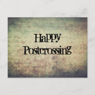 Cartão Postal Posto de passagem feliz