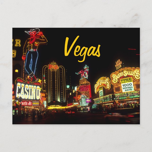 Cartão Postal Posto de Vegas (Frente)