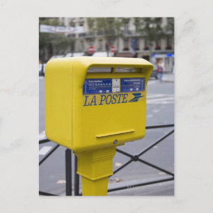 Cartão Postal Posto em Paris