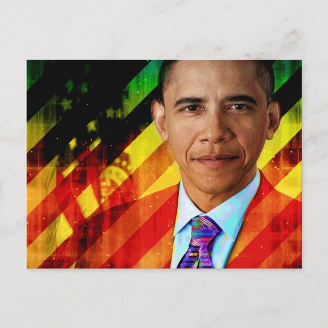 Cartão Postal Posto Urban Obama (Frente)