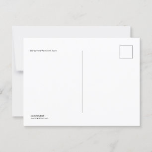 Cartão Postal Pote de Flor de Vidro Arrependido