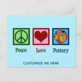 Cartão Postal Potência de Paz e Amor