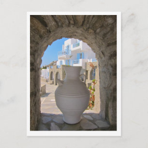 Cartão Postal Potência em Mykonos