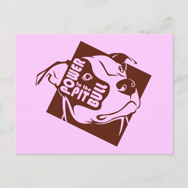 Cartão Postal Potência para a Touro de Pit (Frente)
