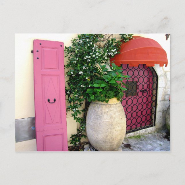 Cartão Postal Poteria em La Turbie (Frente)