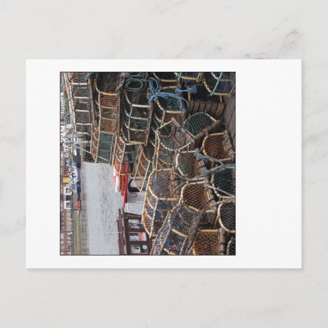 Cartão Postal Potes de lagosta (Frente)