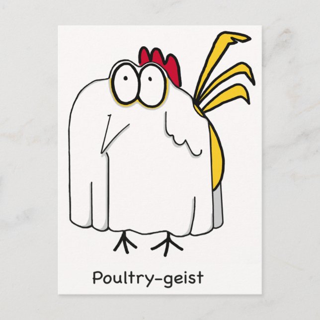 Cartão Postal Poultry-geist (Frente)